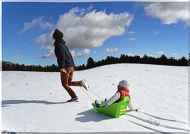 Games in the snow to share with the family.