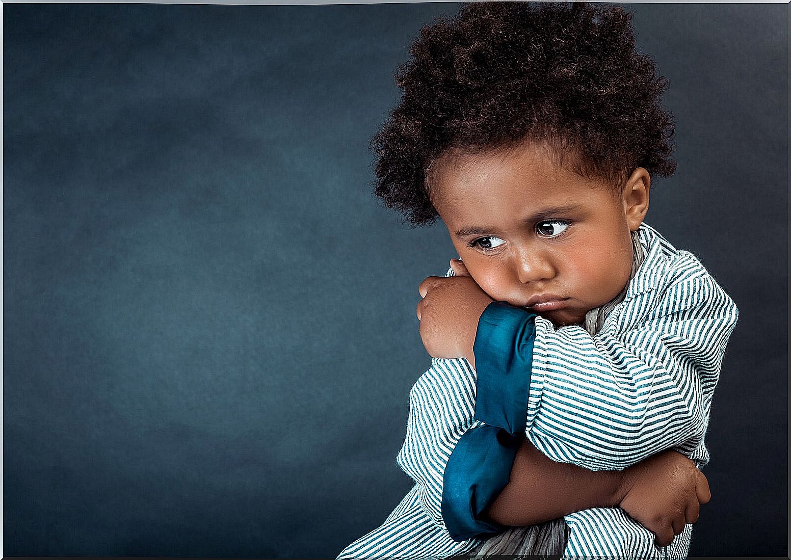 Child angry because his parents do not know useful strategies to control anger in children.