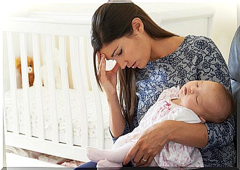 How does depression affect the relationship between mother and child?