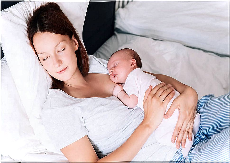 Mother's feeding during breastfeeding