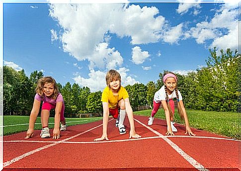 Sport in children is extremely beneficial.