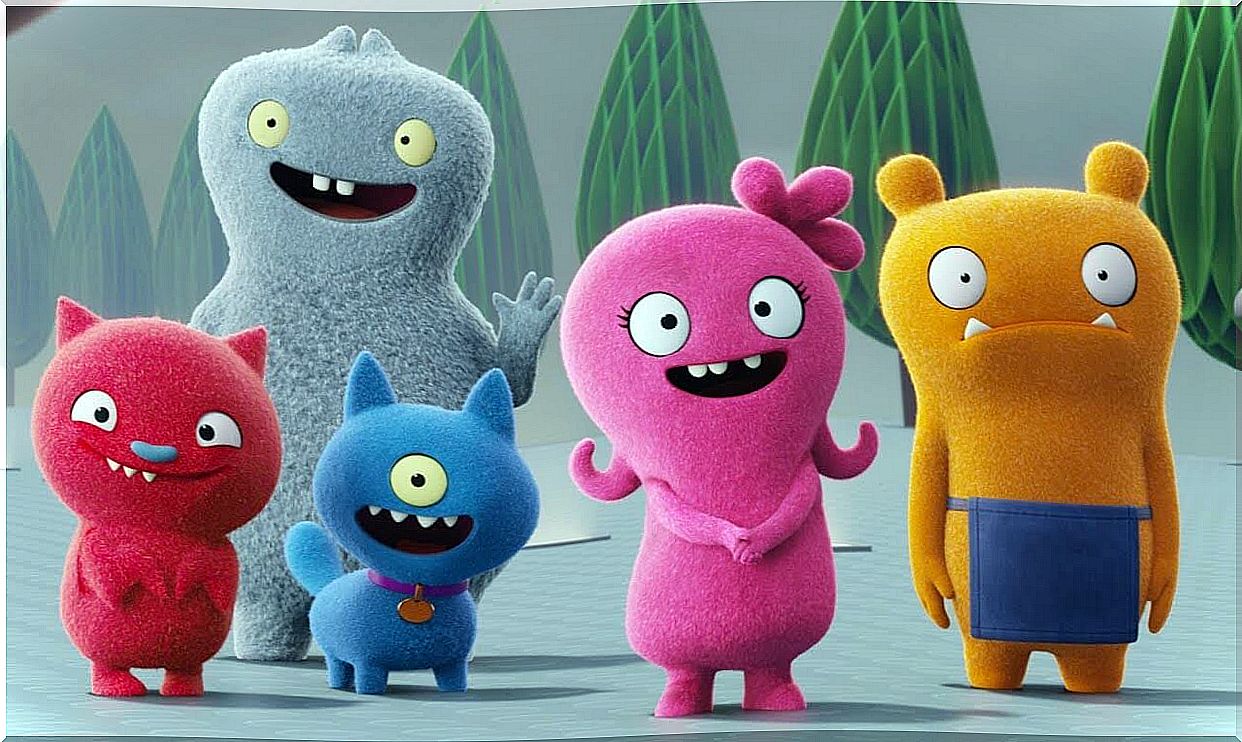 Protagonists of the movie UglyDolls.