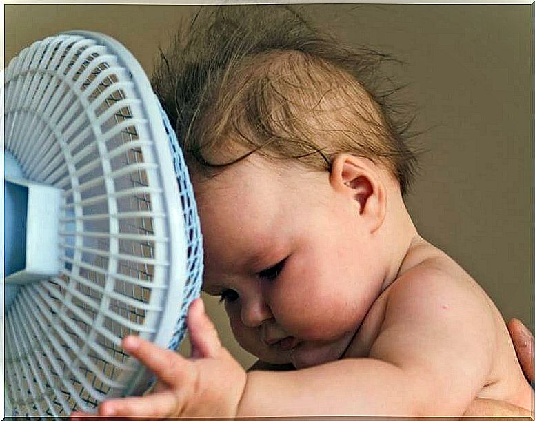 Tricks for the child to spend less heat