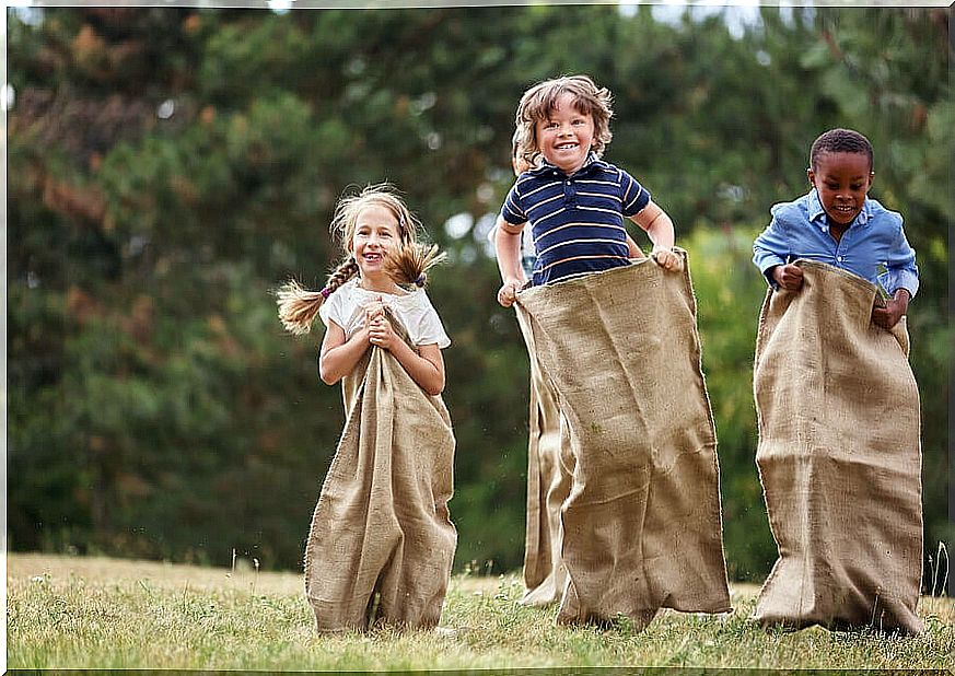 Why is it good for children to play outside?